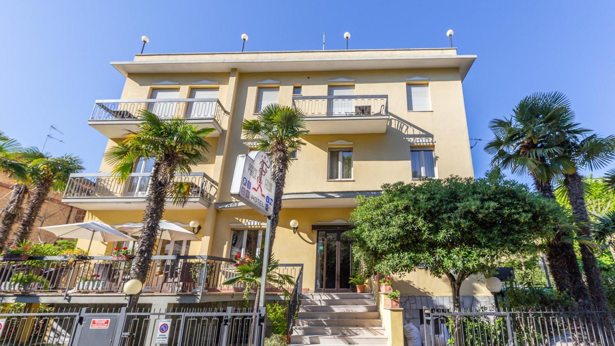 Hotel Parco Fellini ريميني المظهر الخارجي الصورة